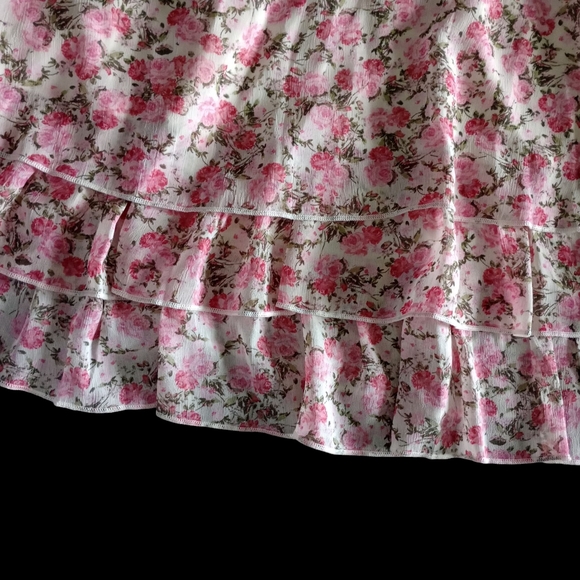 🙂Wild Fable Floral Halter Neck Dress Size Large NWT - Picture 6 of 8